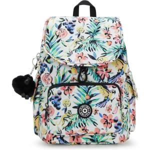 imageKipling Womens City Pack Small Backpack Lightweight Versatile Daypack BagCocktail Floral