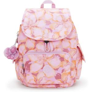 imageKipling Womens City Pack Small Backpack Lightweight Versatile Daypack BagFloral Powder