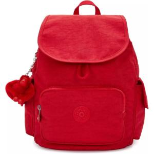 imageKipling Womens City Pack Small Backpack Lightweight Versatile Daypack BagRed Rouge