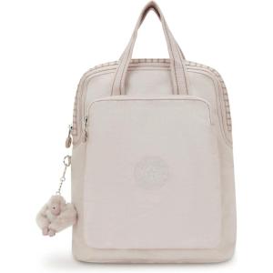 imageKipling Womens Kazuki S Convertible Backpack Lightweight Minimal Nylon Laptop BackpackHideaway Bei M