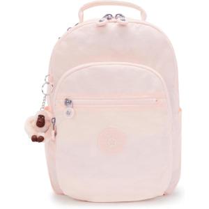 imageKipling Womens Seoul Small Tablet Backpack Durable Padded Shoulder Straps with Tablet Sleeve BagPink Sands